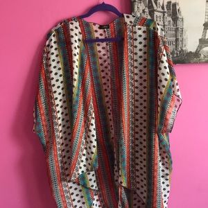 Boho Sheer Kimono